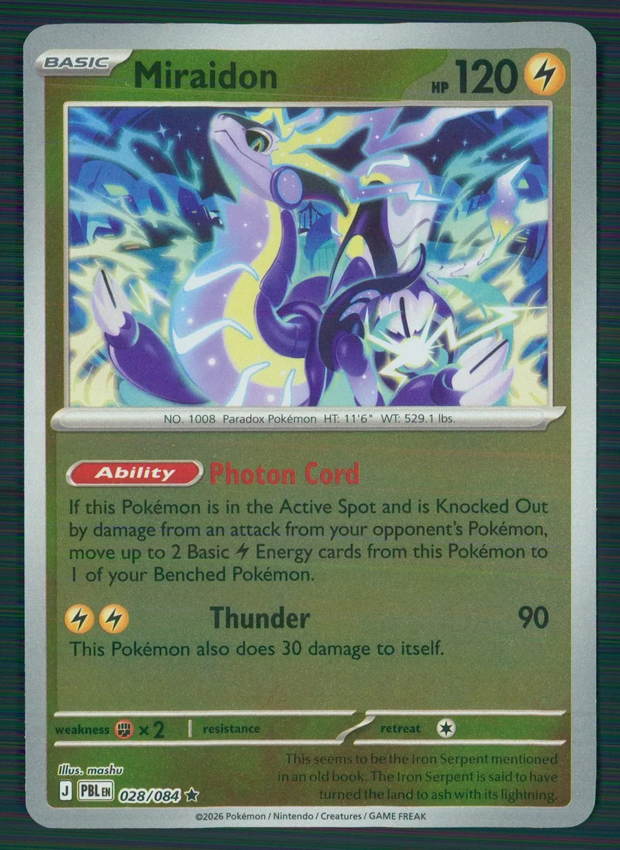 Miraidon Pitch Black #28