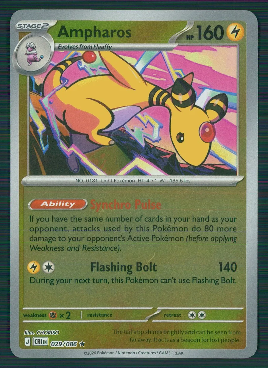 Ampharos Chaos Rising #29