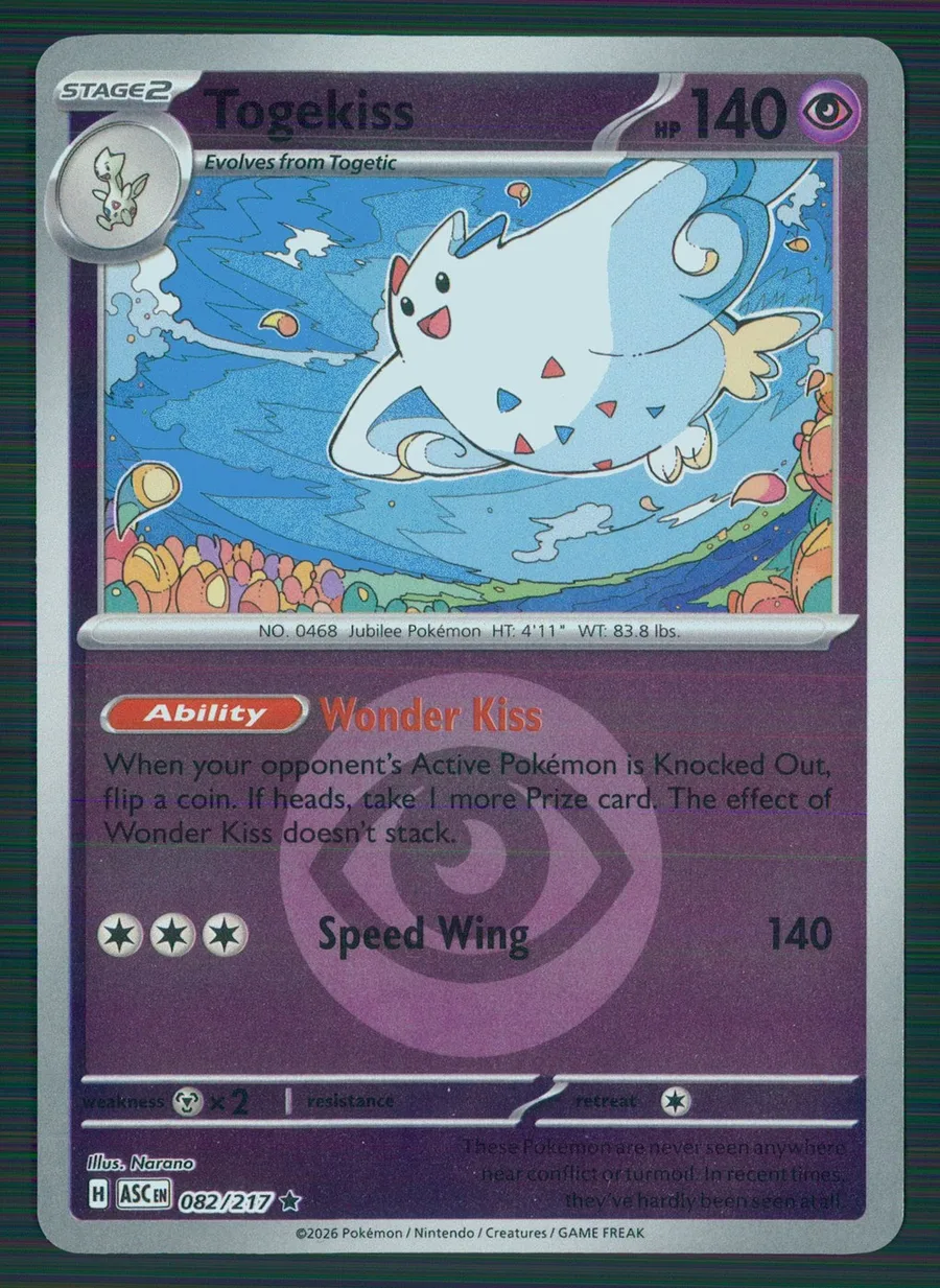 Togekiss Ascended Heroes #82