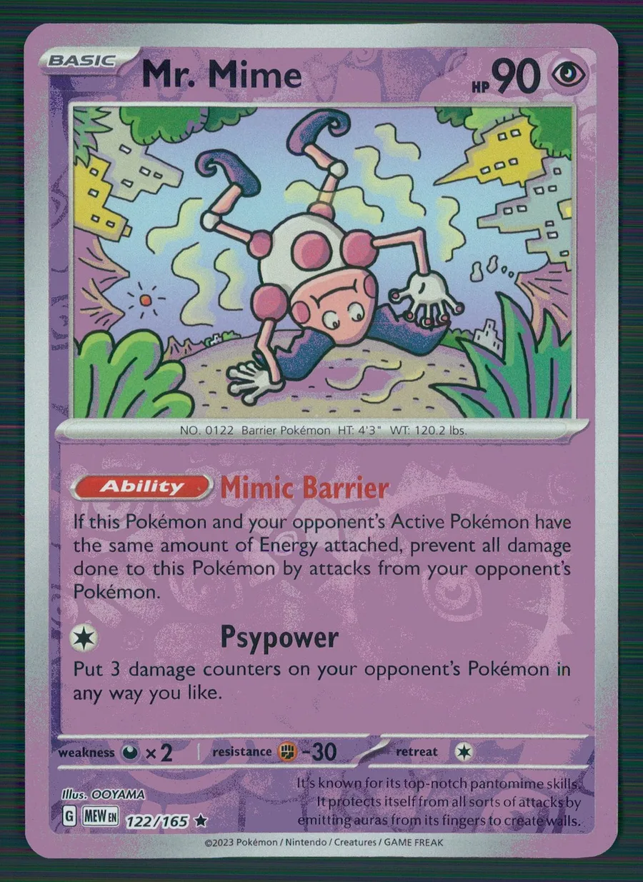 Mr. Mime 151 #122