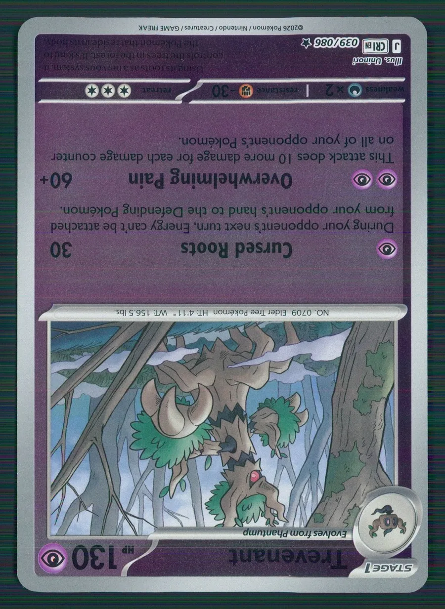 Trevenant Chaos Rising #39