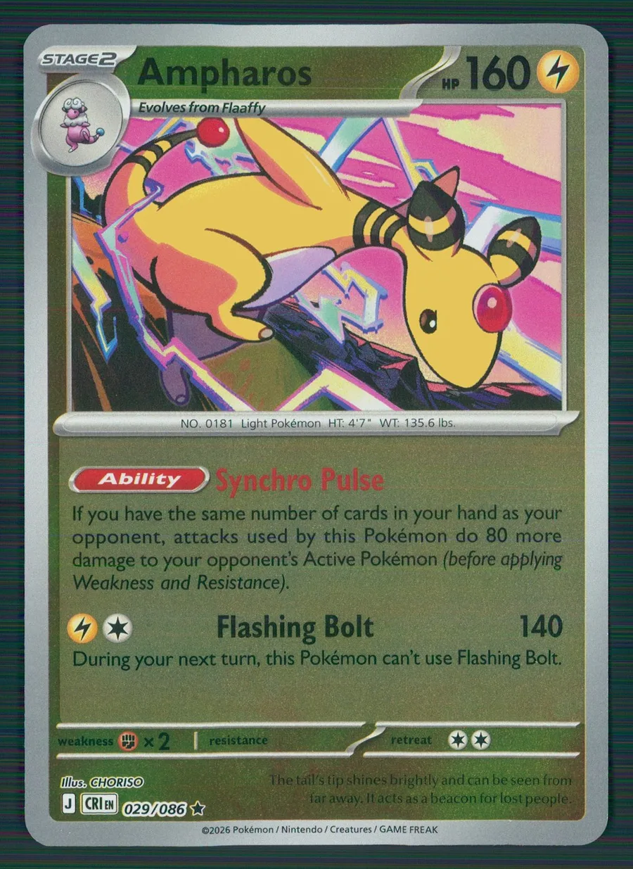 Ampharos Chaos Rising #29