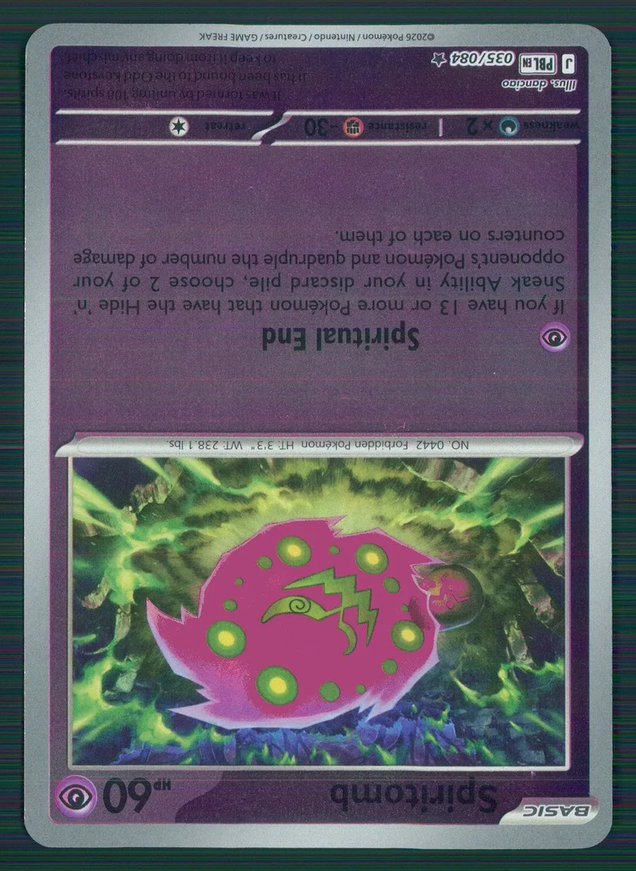 Spiritomb Pitch Black #35