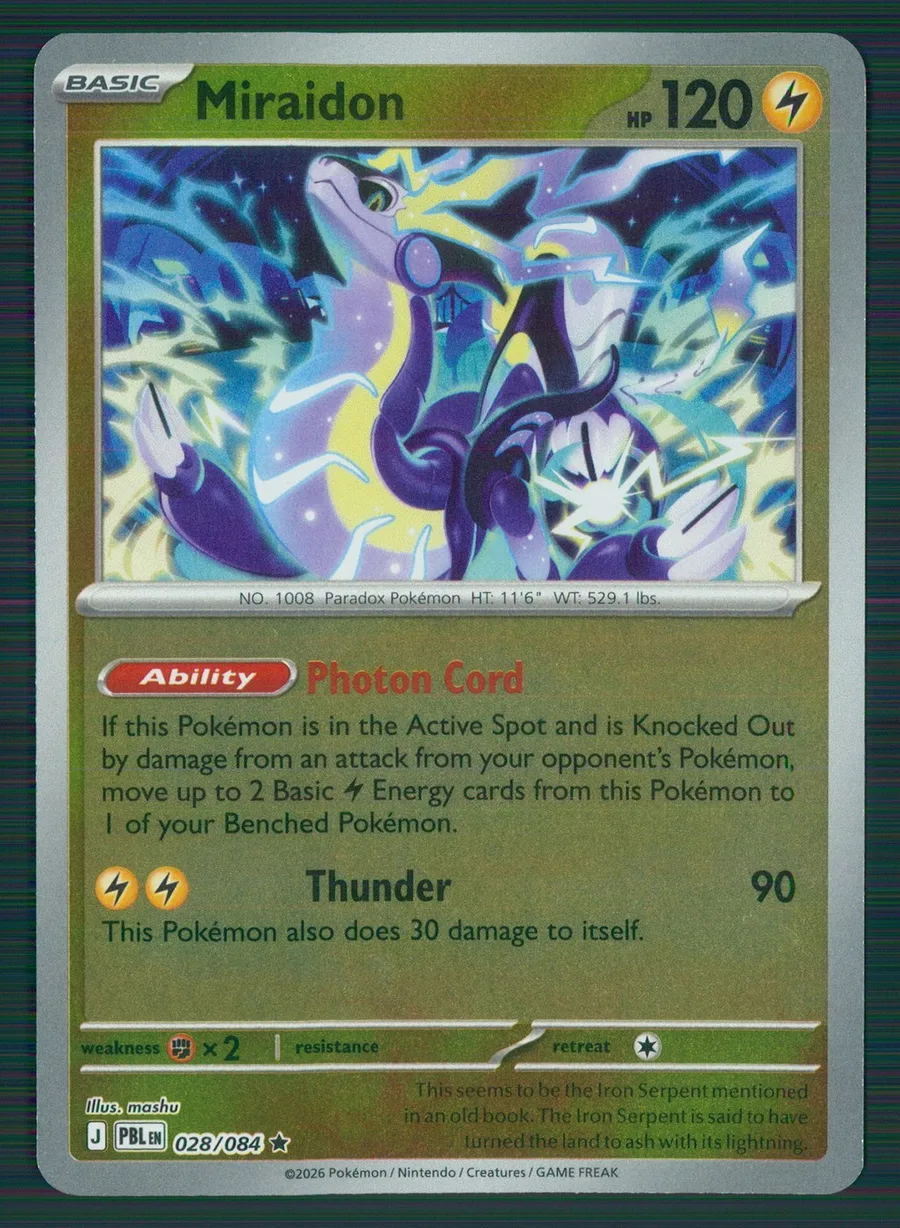 Miraidon Pitch Black #28