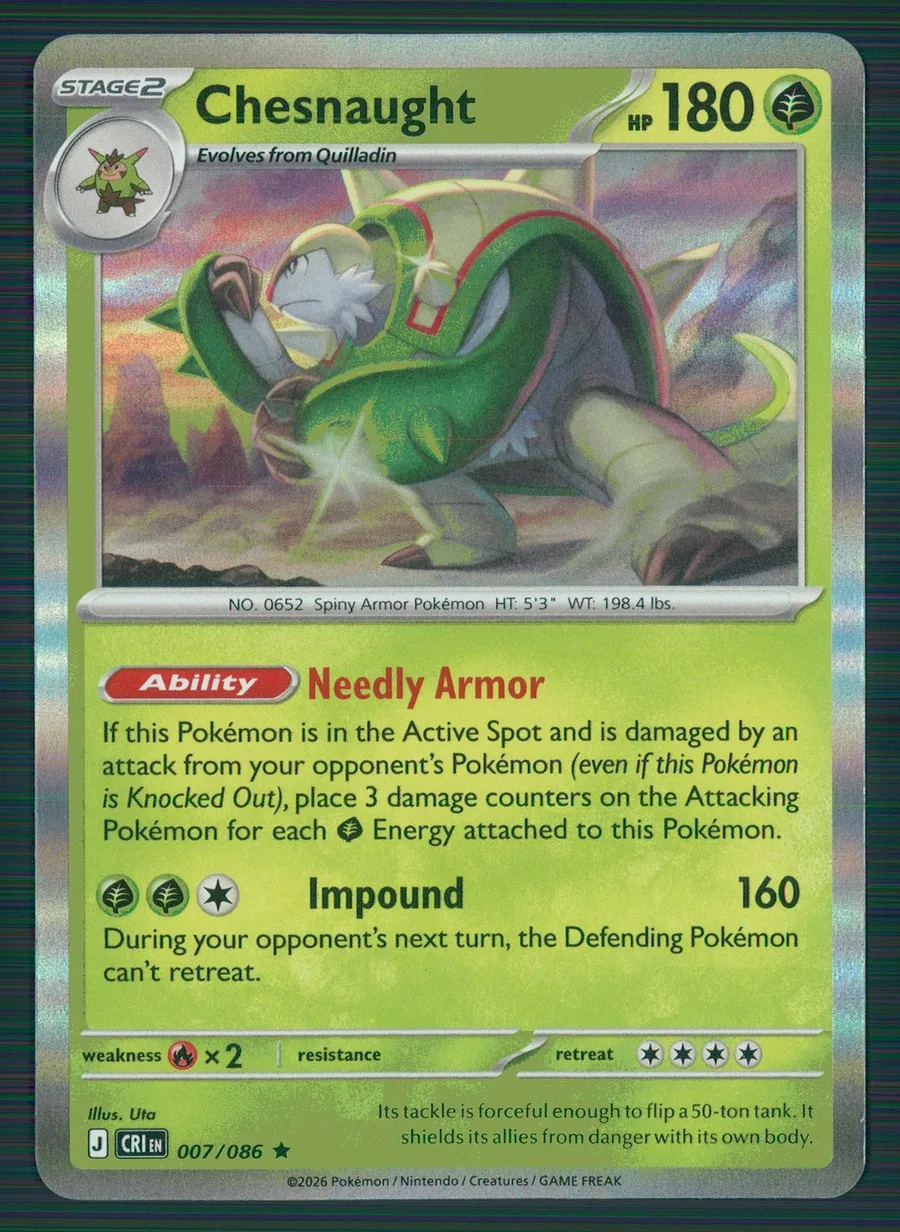 Chesnaught Chaos Rising #7