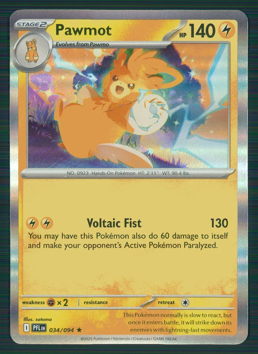 Pawmot Phantasmal Flames #34