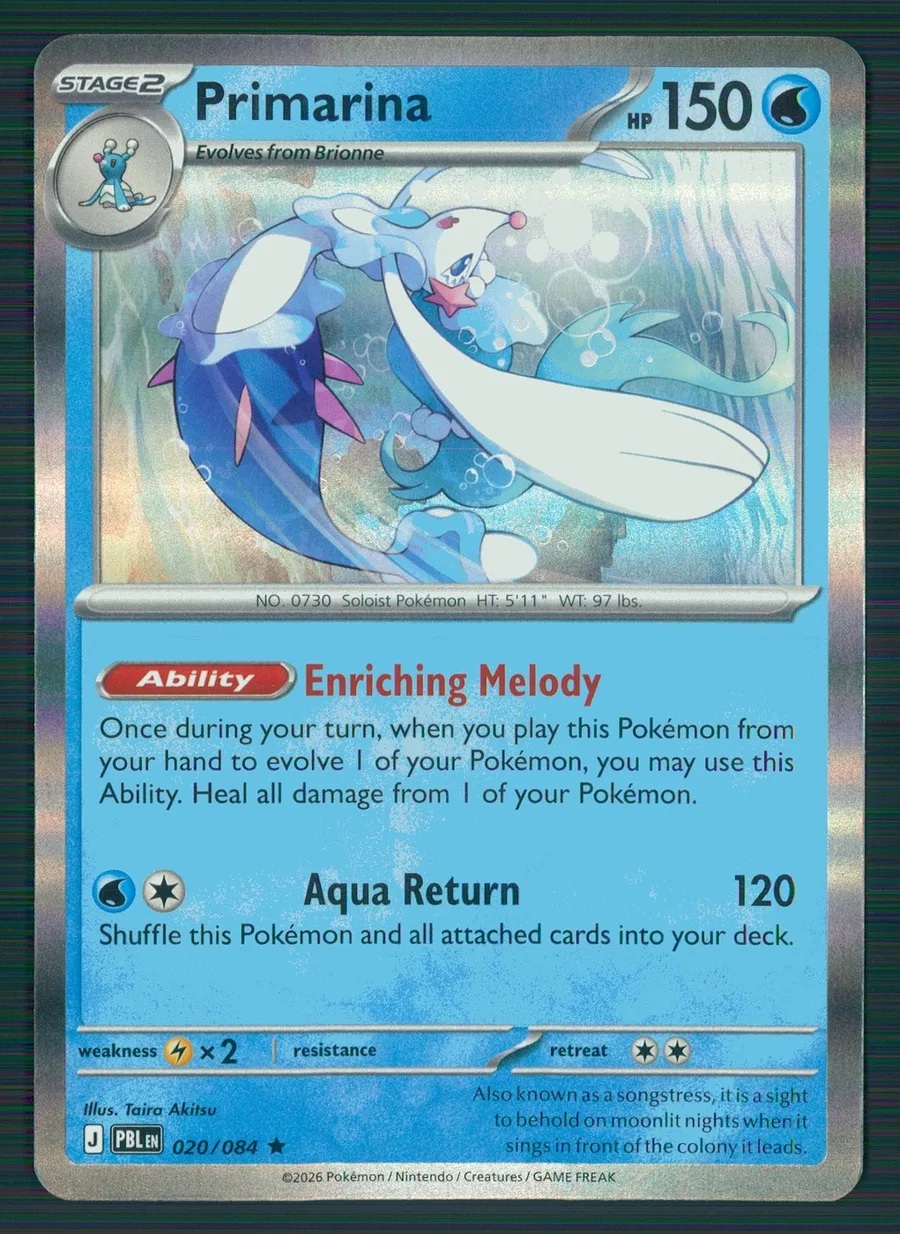 Primarina Pitch Black #20