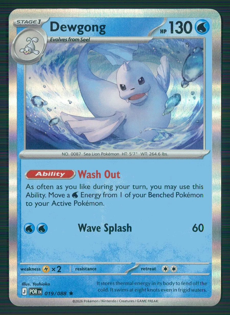Dewgong Perfect Order #19