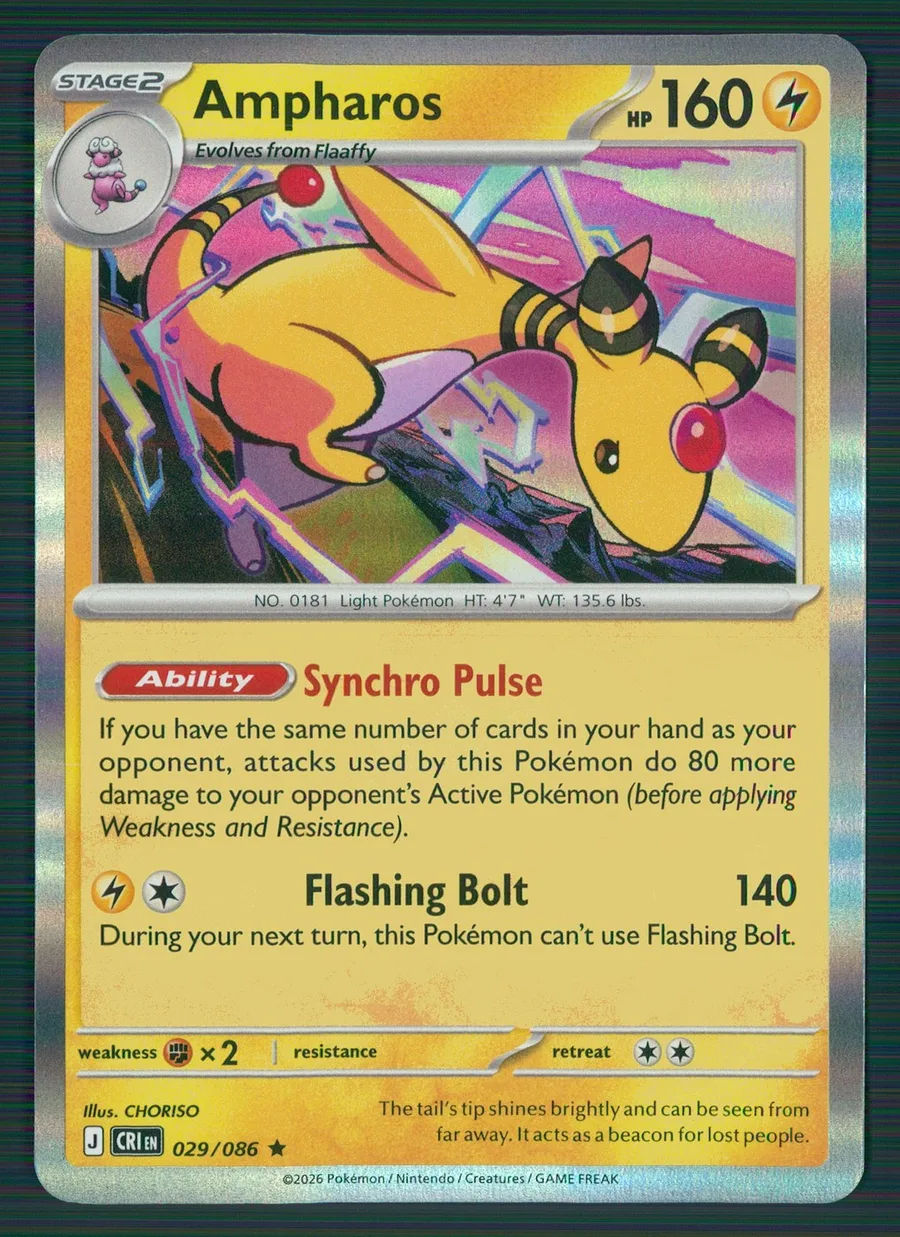 Ampharos Chaos Rising #29