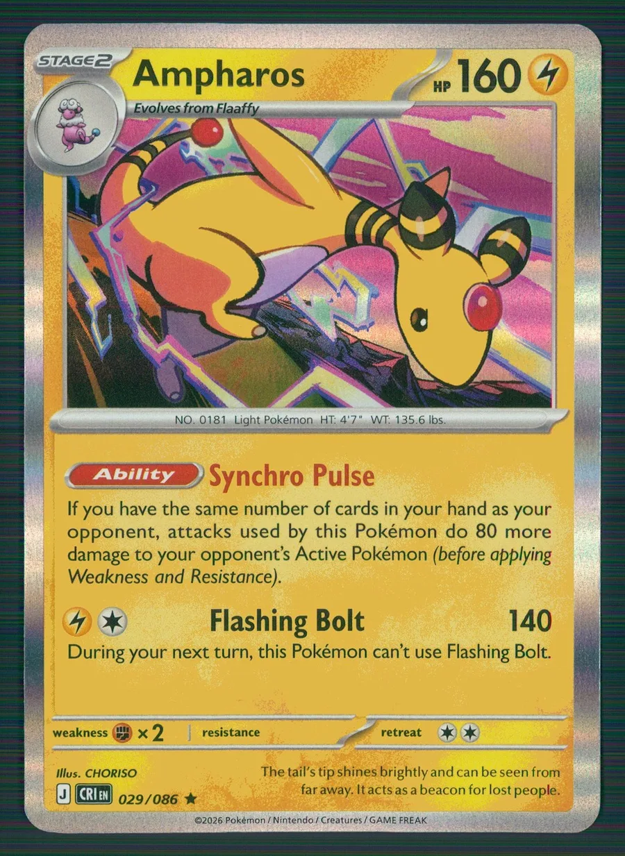 Ampharos Chaos Rising #29