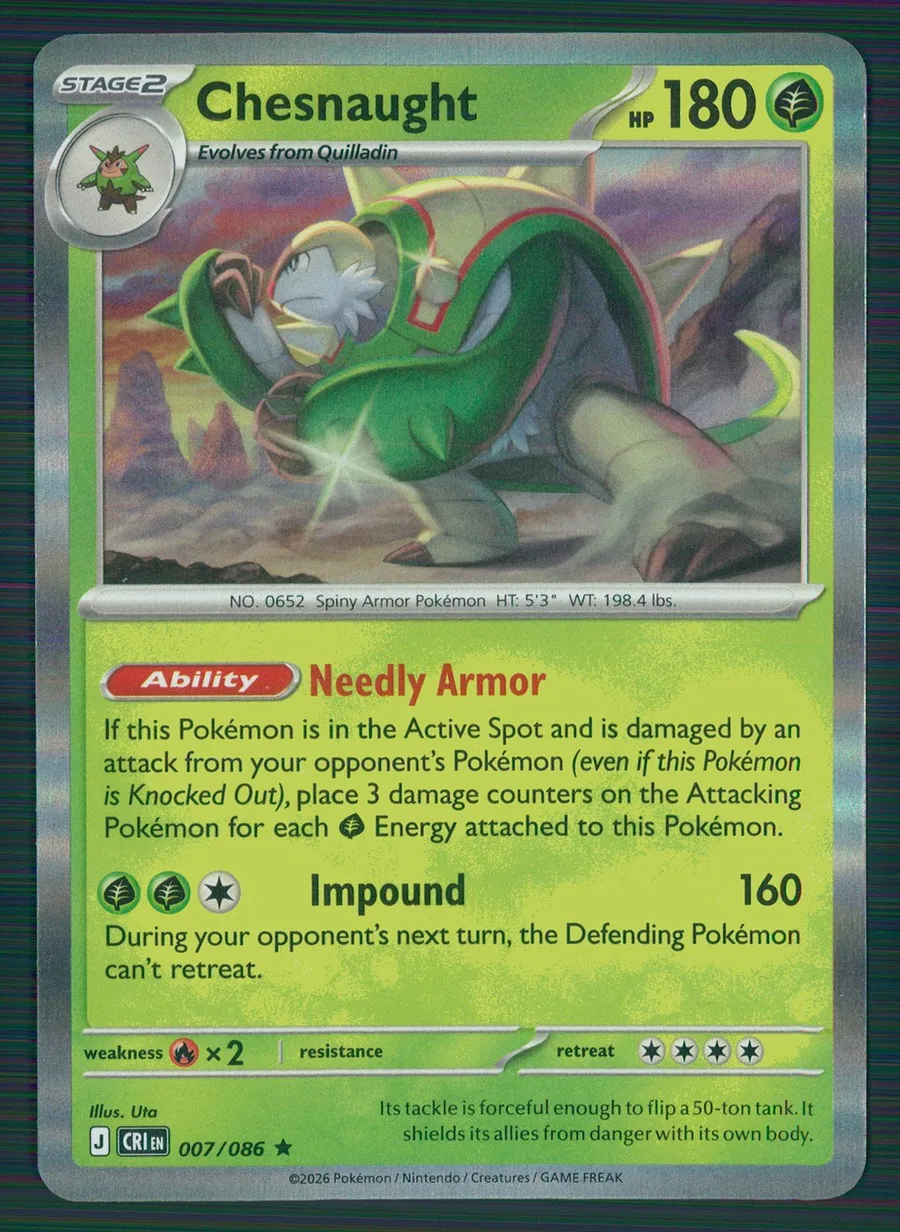 Chesnaught Chaos Rising #7