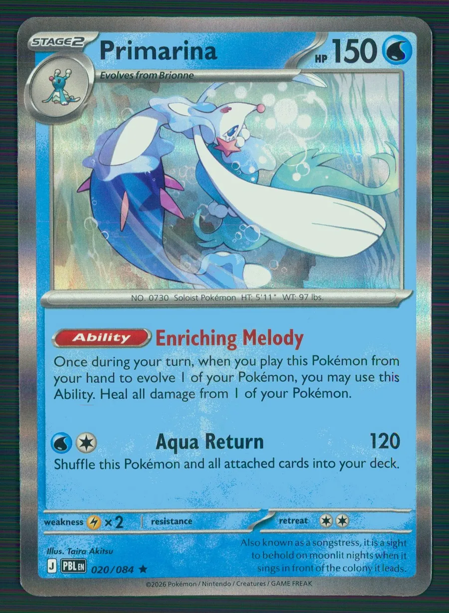 Primarina Pitch Black #20