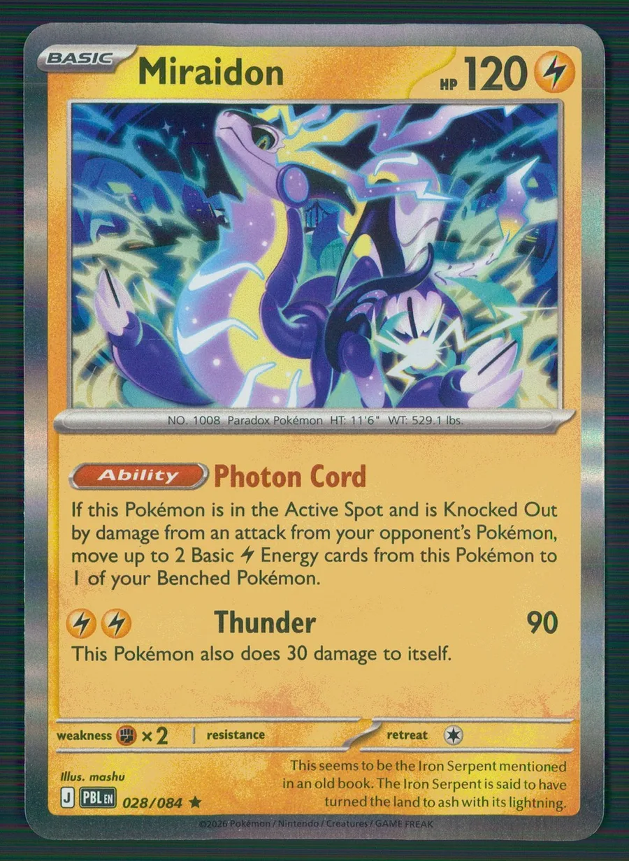 Miraidon Pitch Black #28