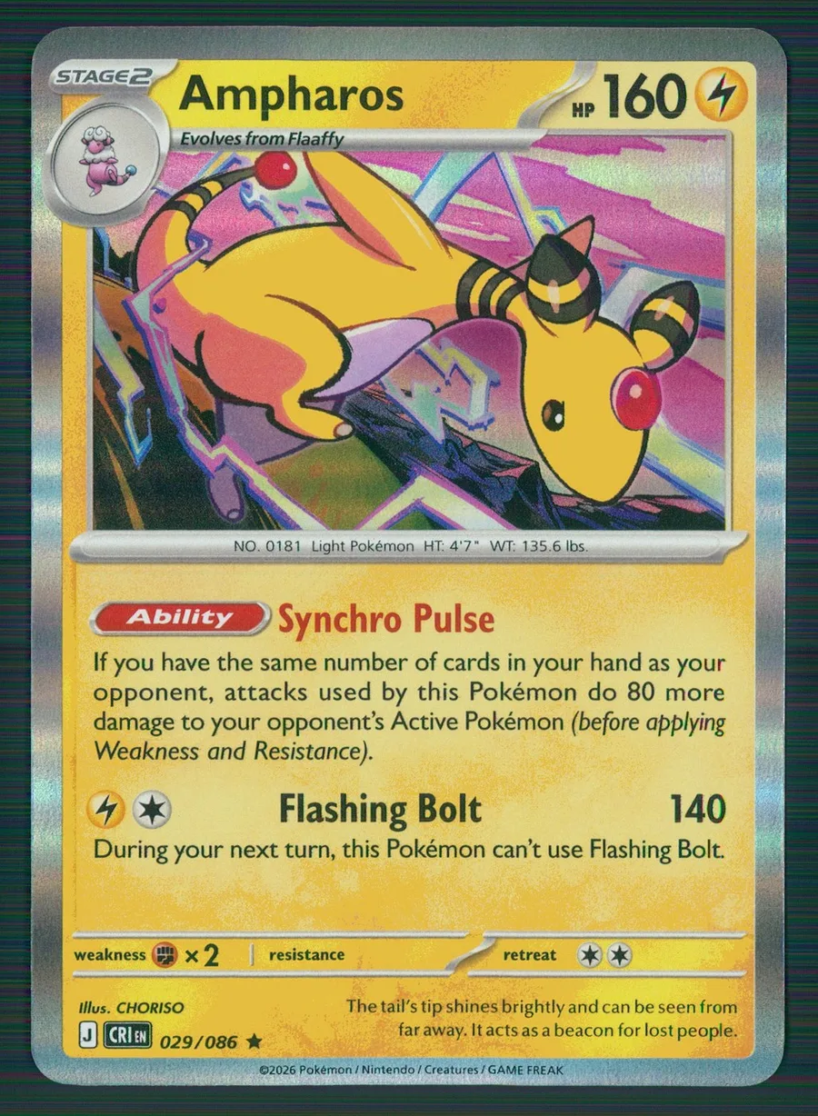 Ampharos Chaos Rising #29