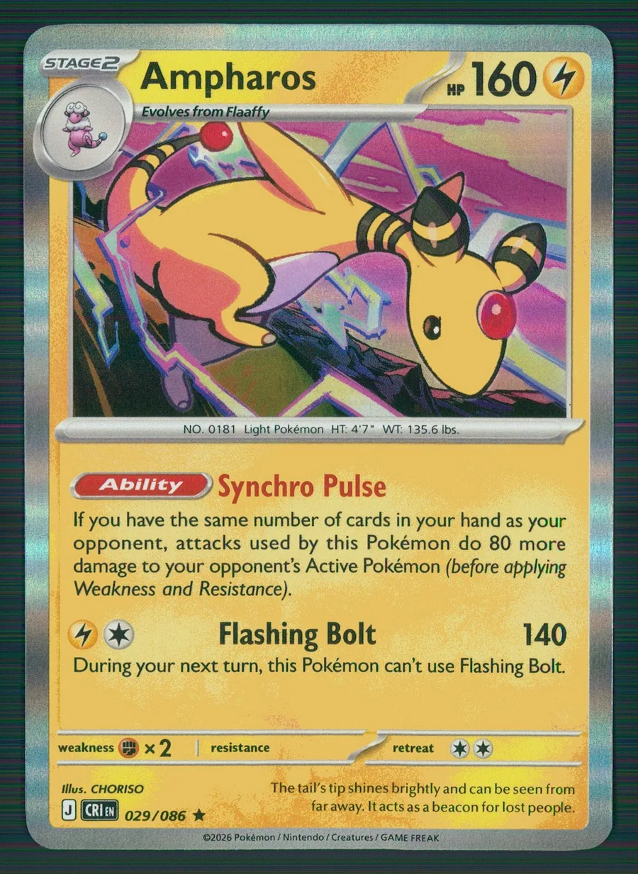 Ampharos Chaos Rising #29