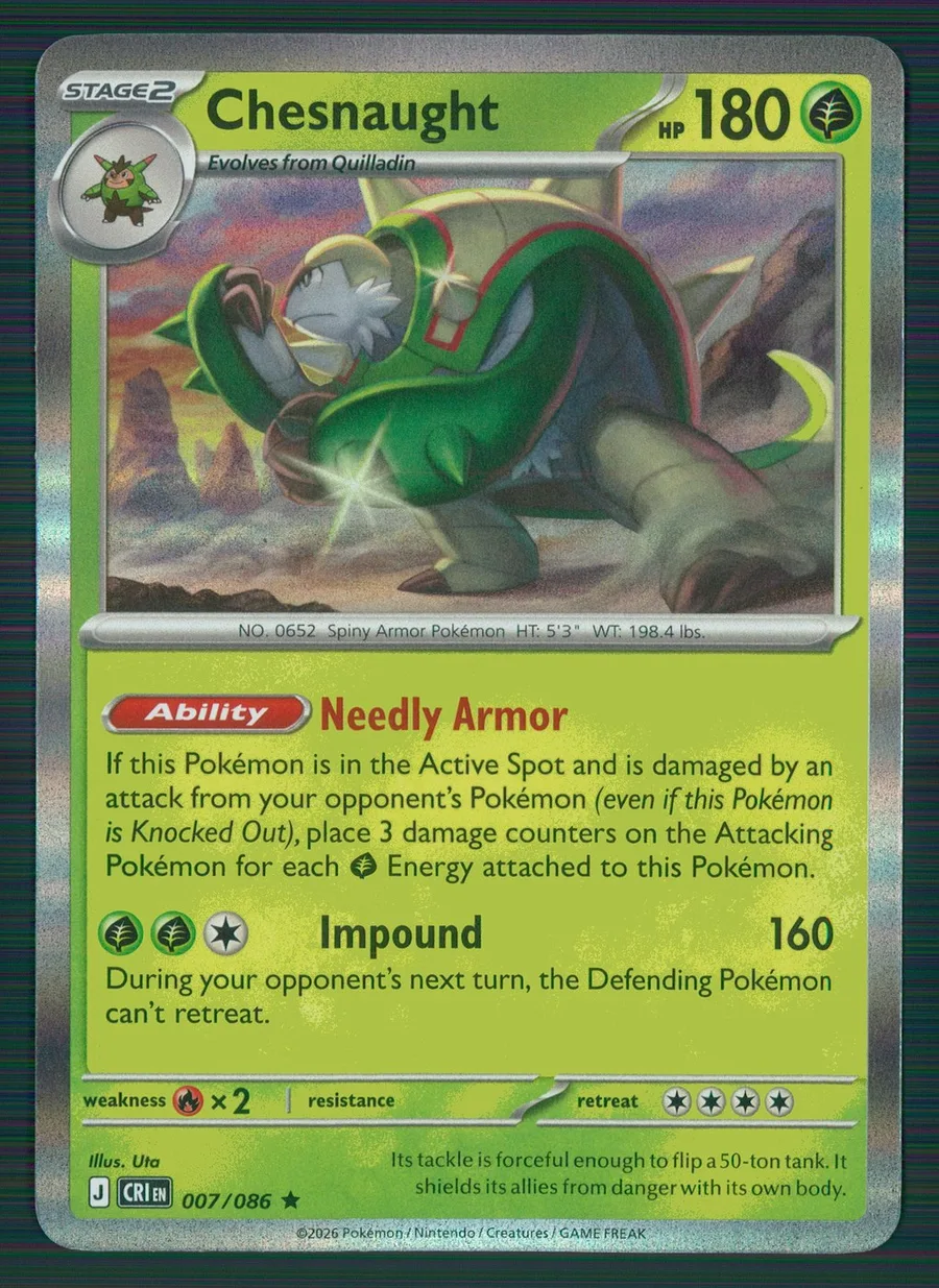 Chesnaught Chaos Rising #7