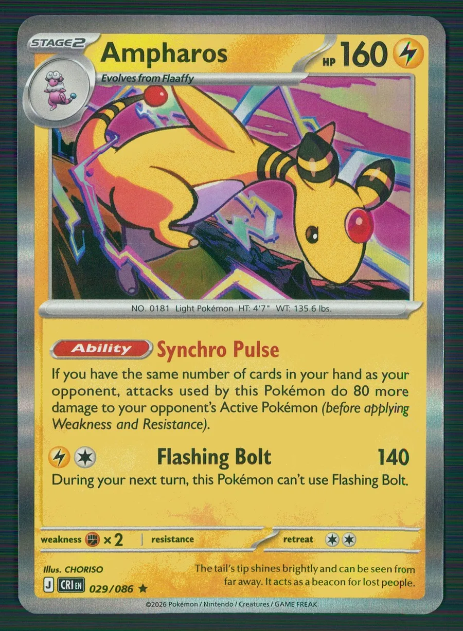 Ampharos Chaos Rising #29