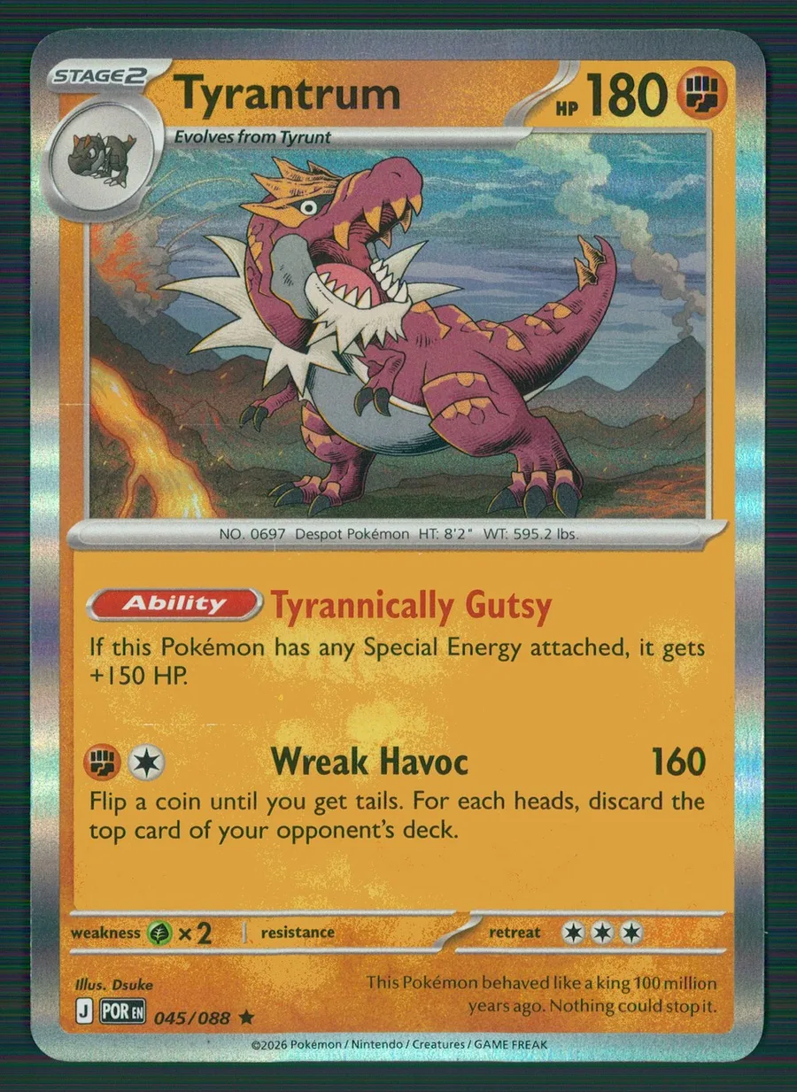 Tyrantrum Perfect Order #45