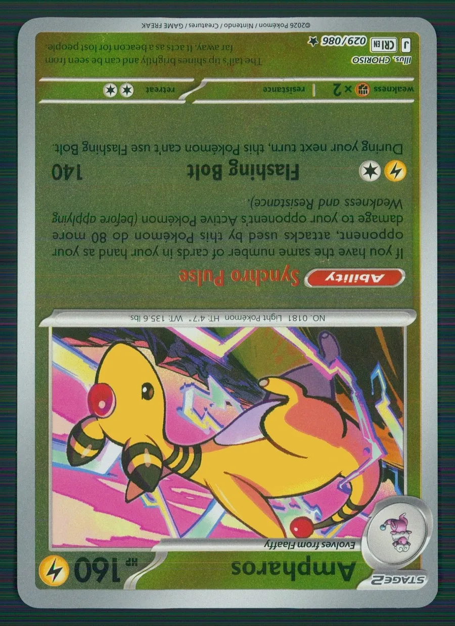 Ampharos Chaos Rising #29