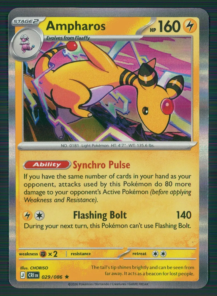 Ampharos Chaos Rising #29