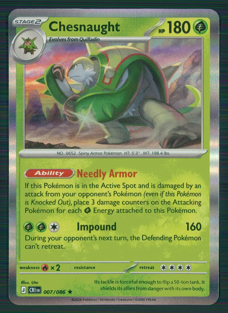 Chesnaught Chaos Rising #7