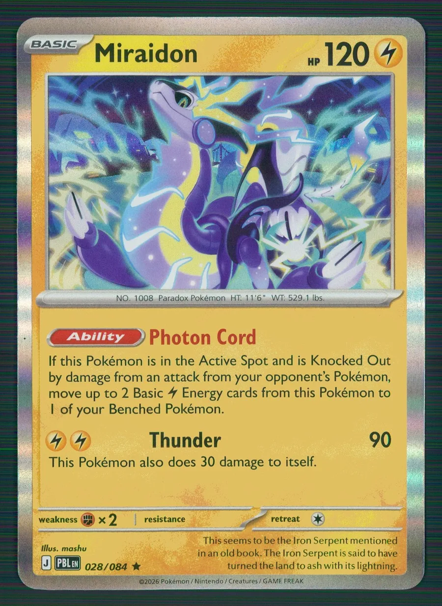 Miraidon Pitch Black #28