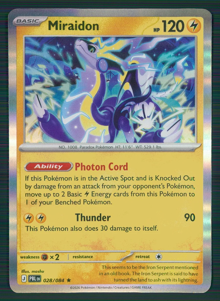 Miraidon Pitch Black #28