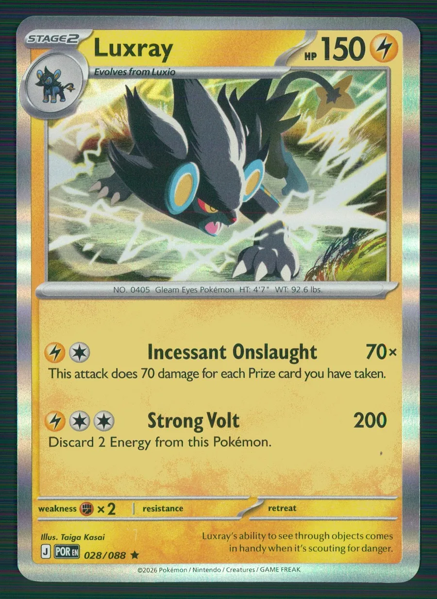 Luxray Perfect Order #28