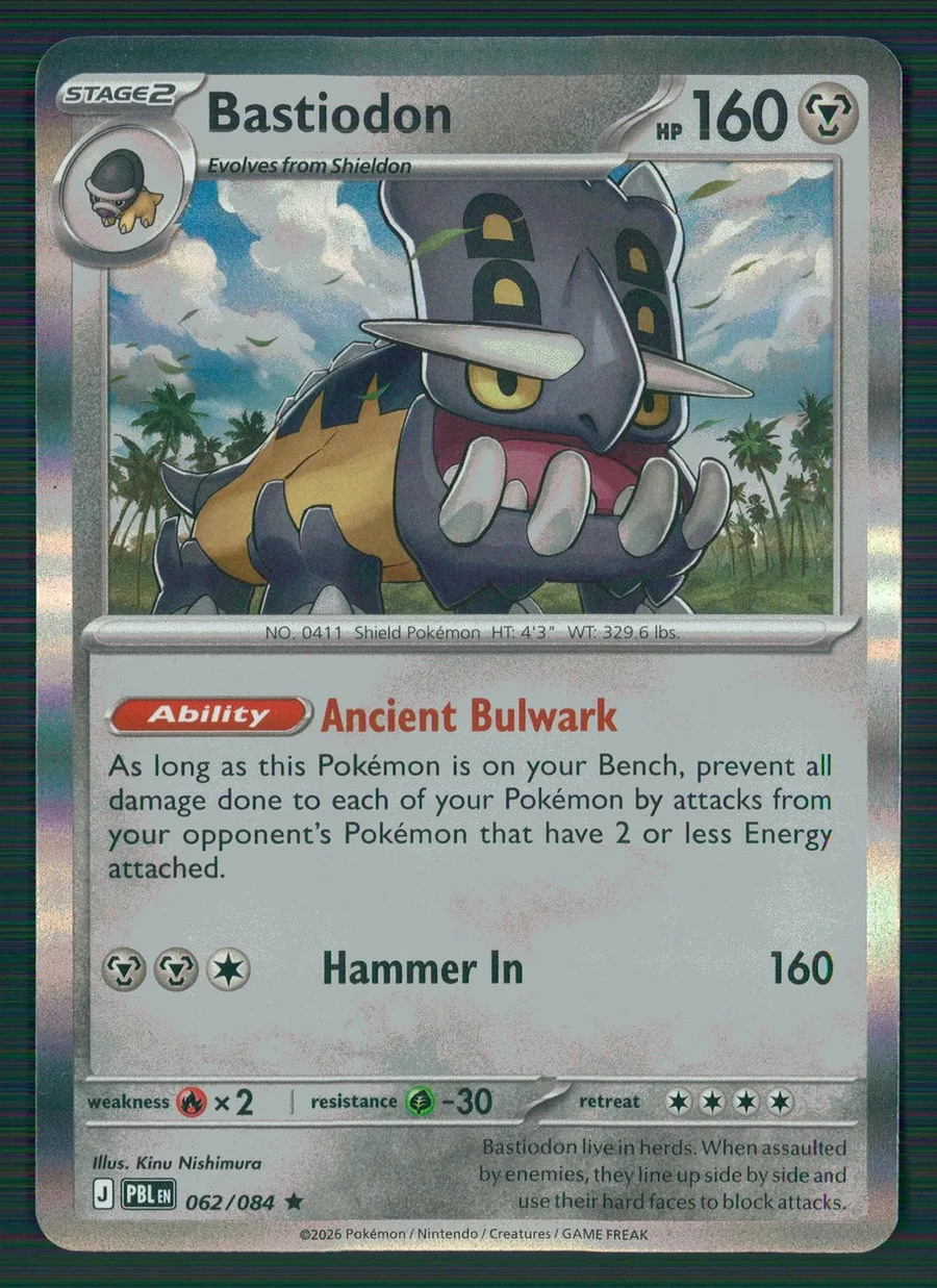 Bastiodon Pitch Black #62