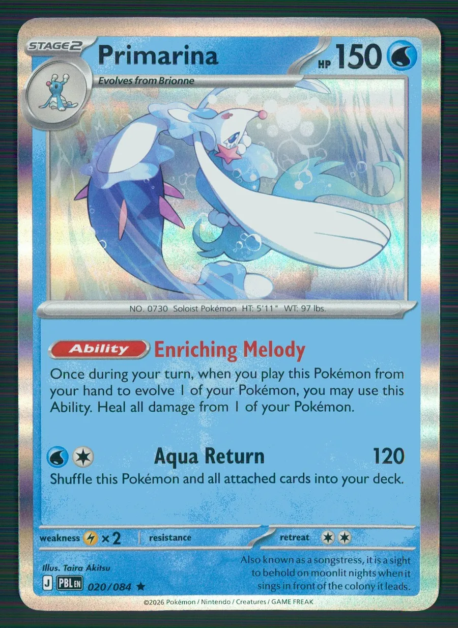 Primarina Pitch Black #20