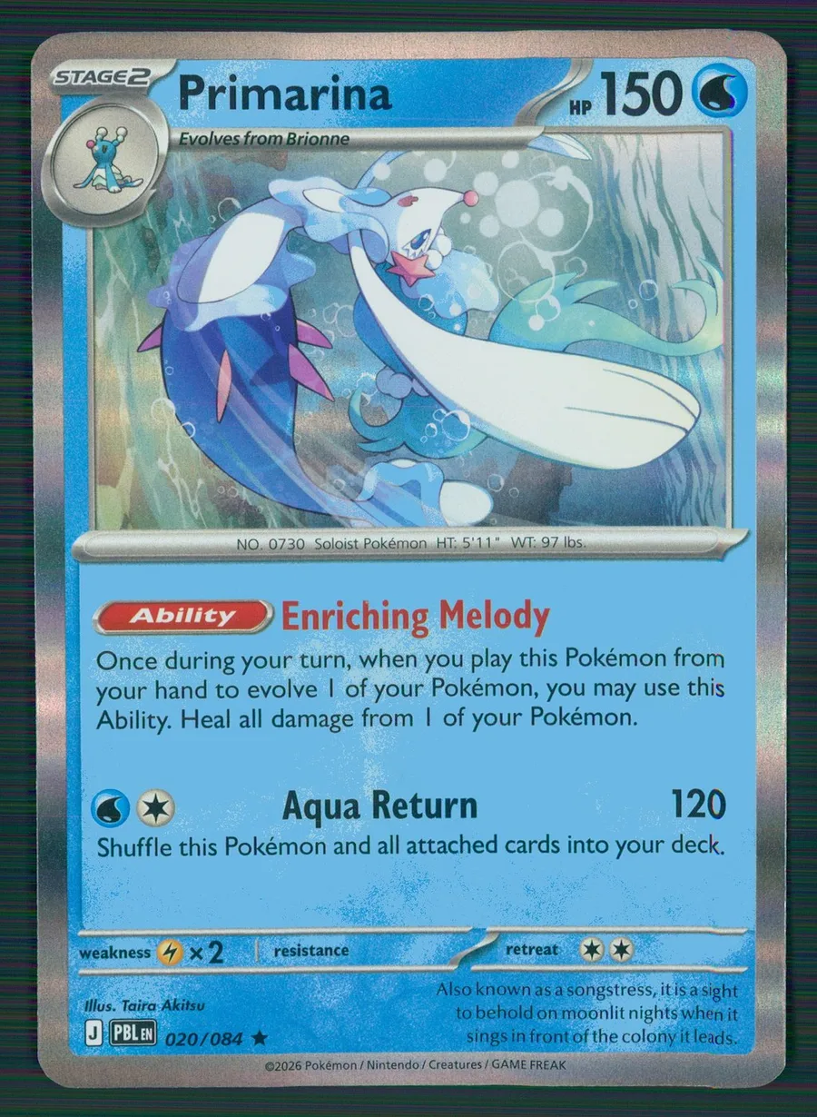 Primarina Pitch Black #20