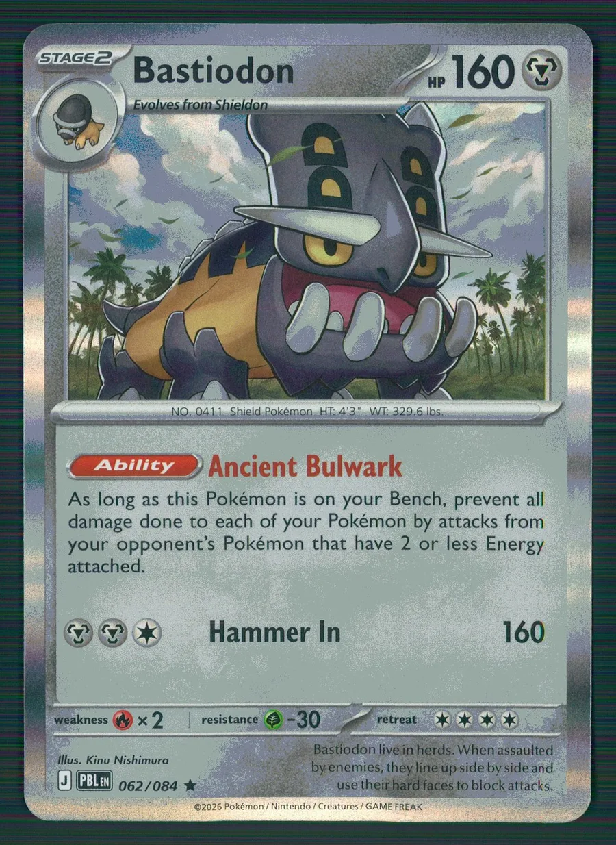 Bastiodon Pitch Black #62