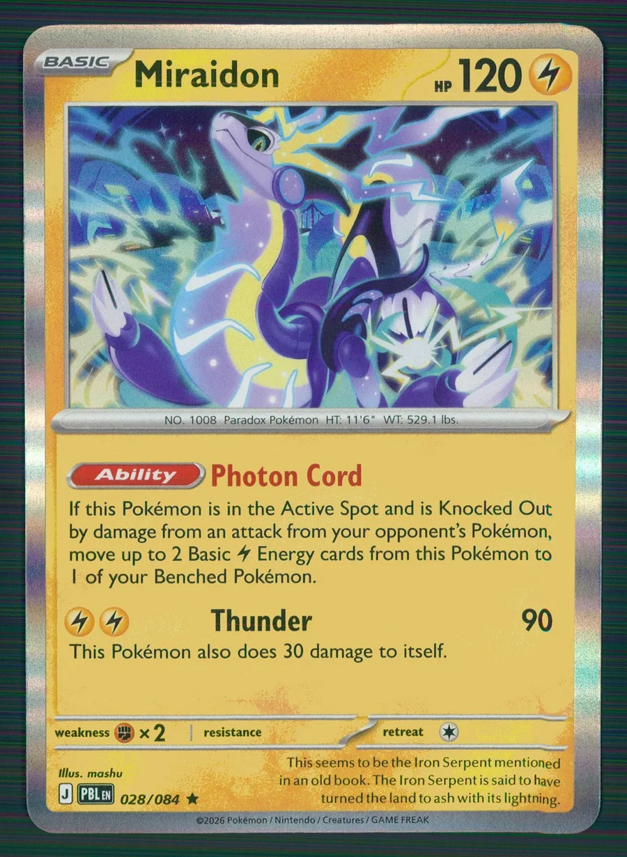 Miraidon Pitch Black #28