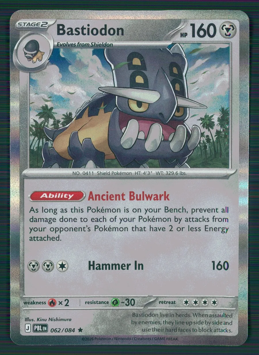 Bastiodon Pitch Black #62