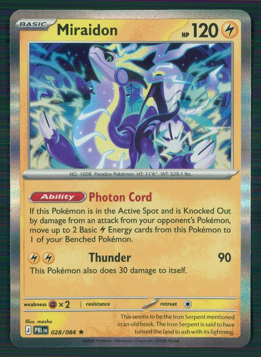 Miraidon Pitch Black #28