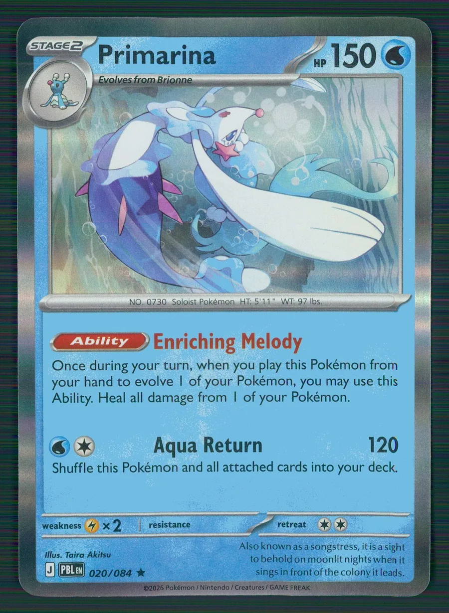 Primarina Pitch Black #20