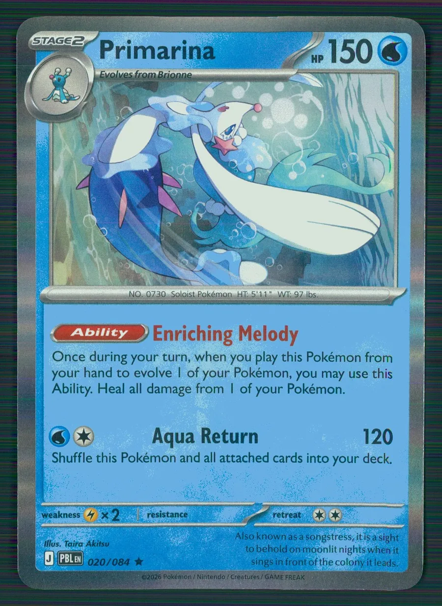 Primarina Pitch Black #20