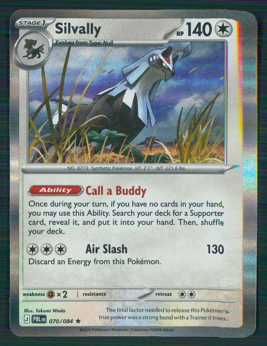 Silvally Pitch Black #70