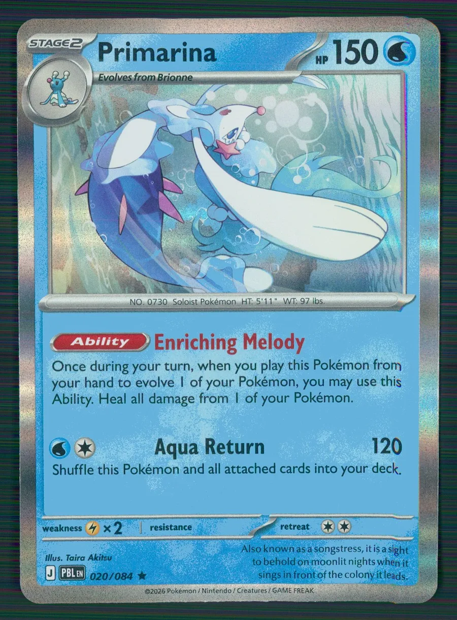Primarina Pitch Black #20