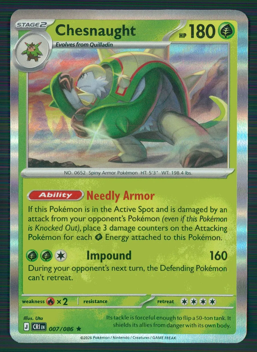 Chesnaught Chaos Rising #7