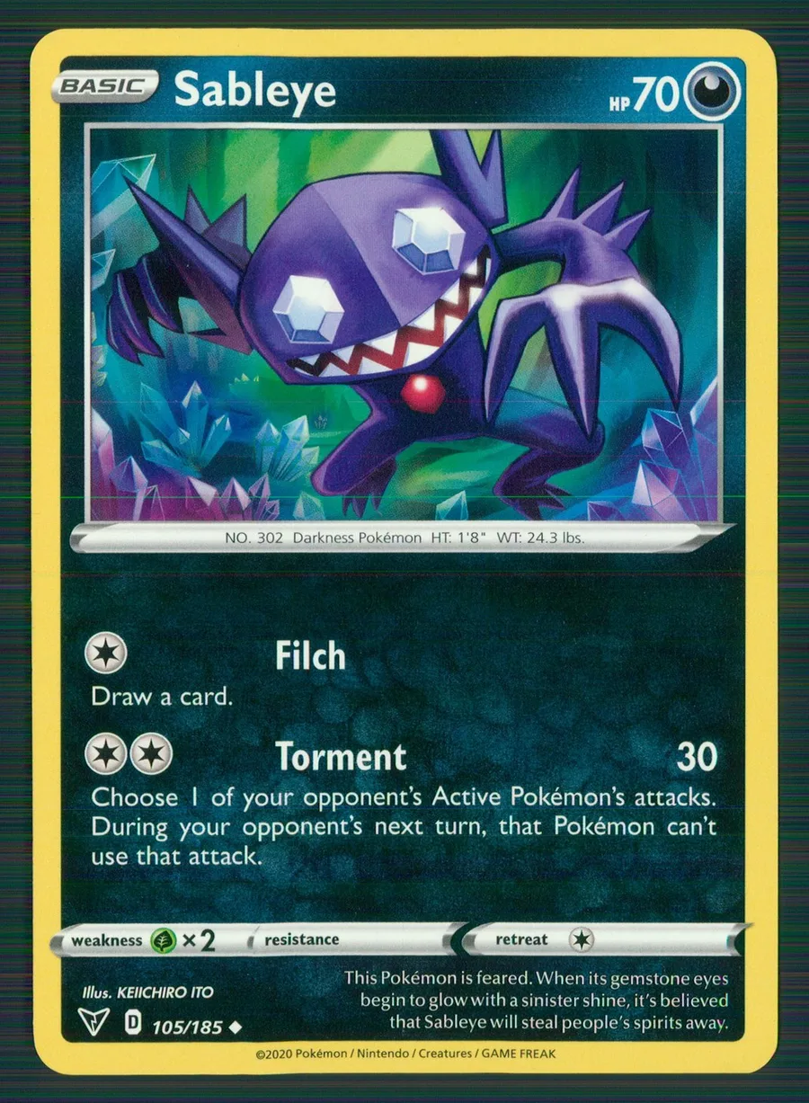 Sableye Vivid Voltage #105