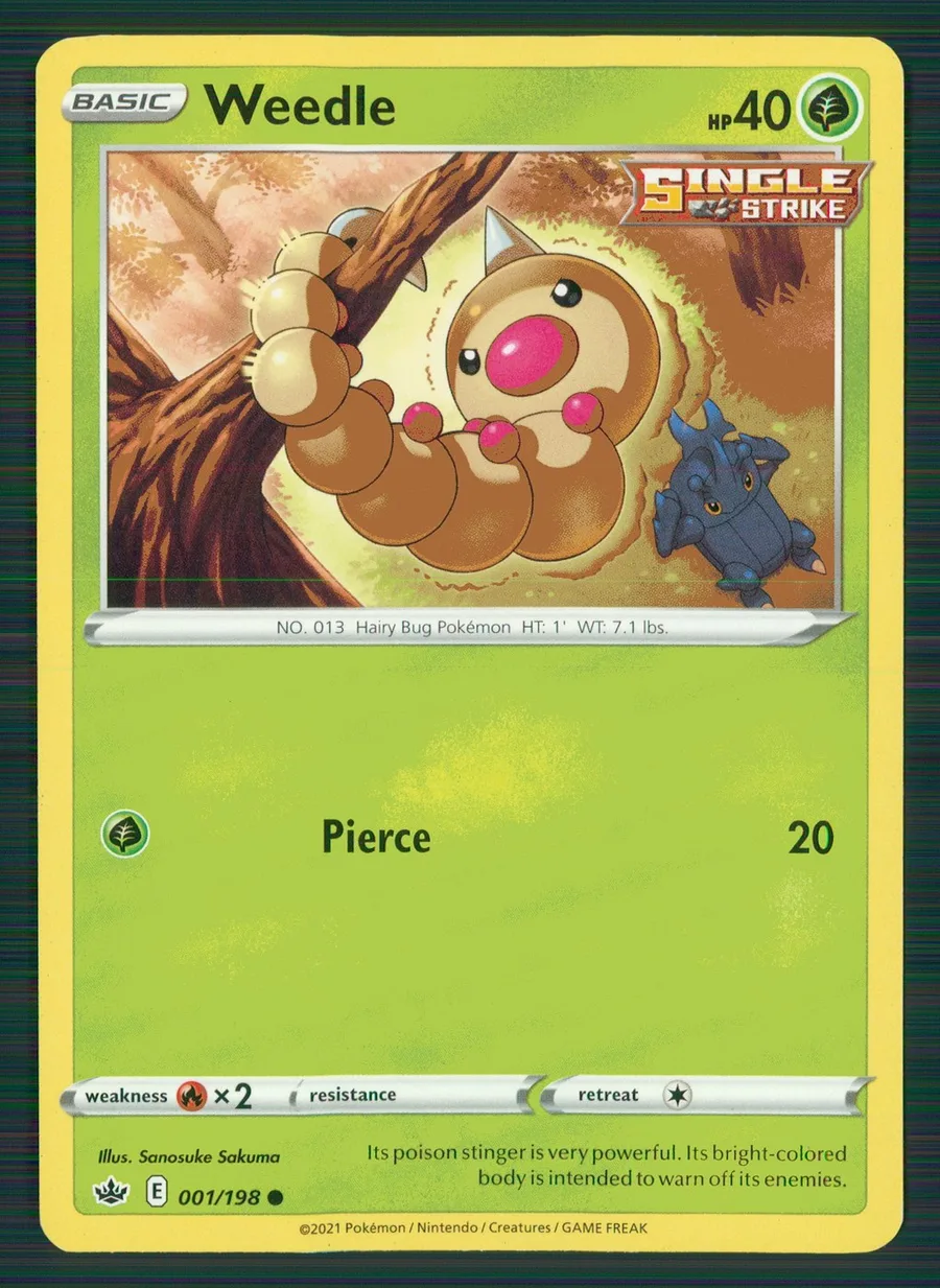 Weedle Chilling Reign #1