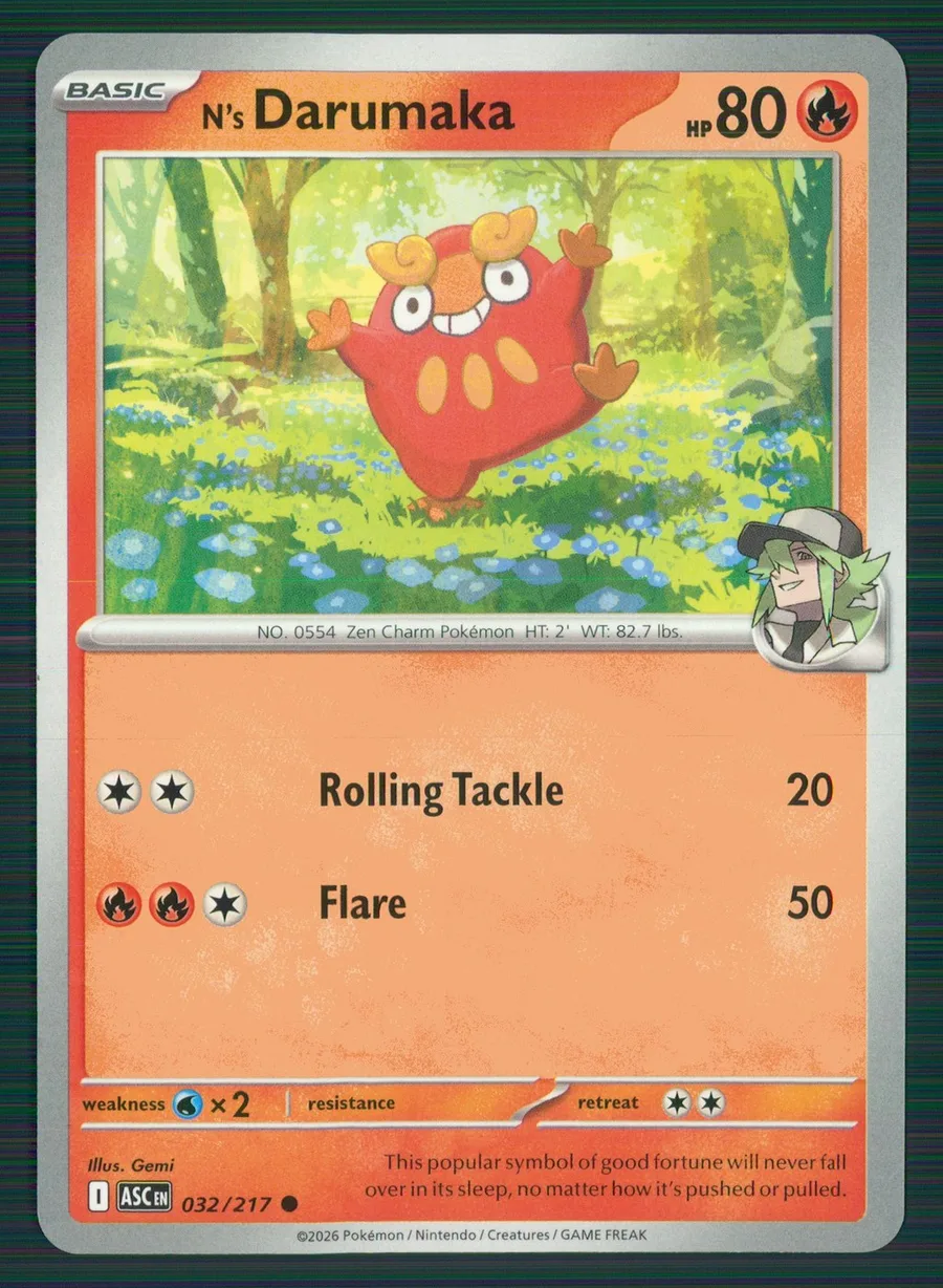 N's Darumaka Ascended Heroes #32