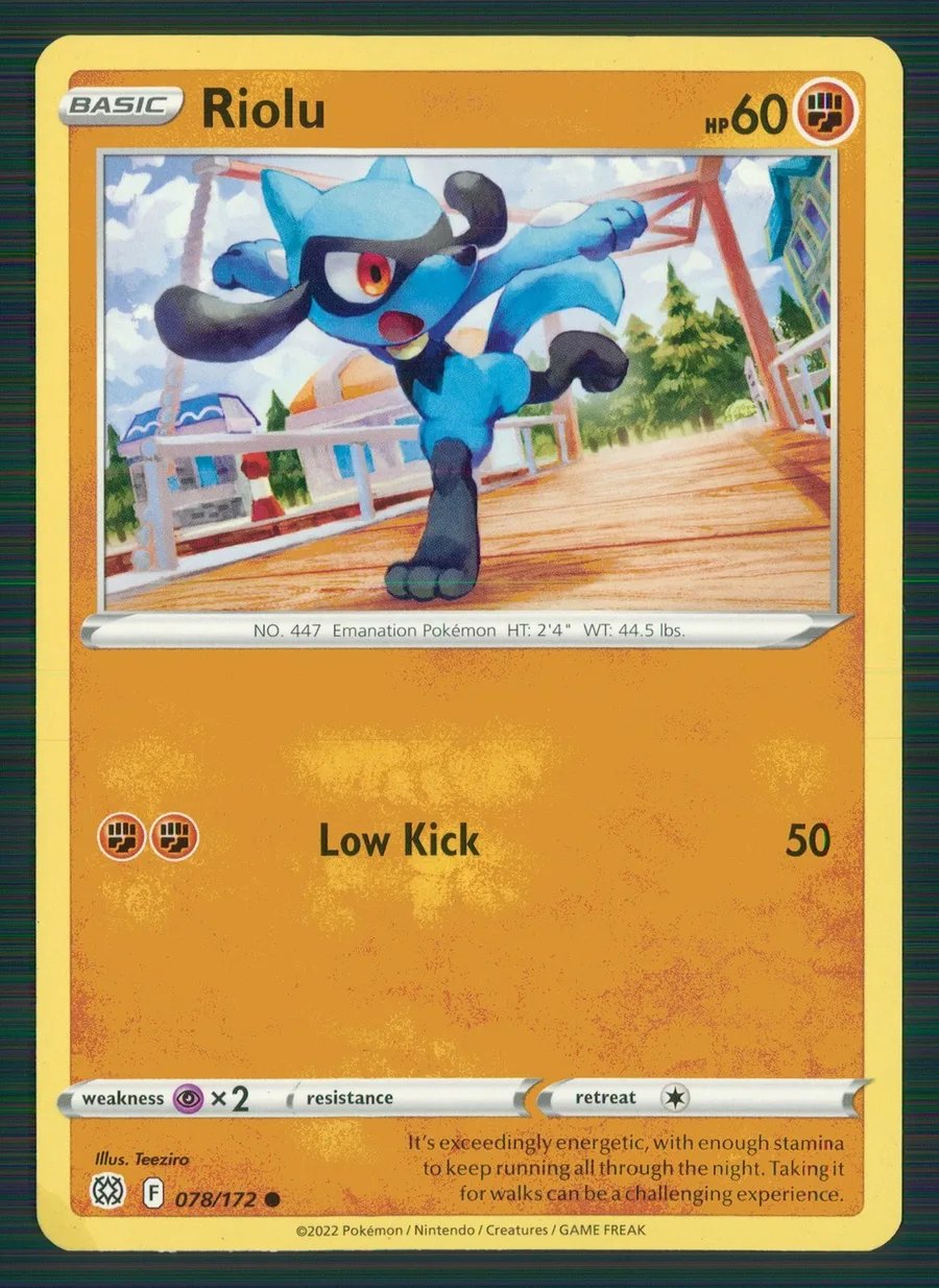Riolu Brilliant Stars #78