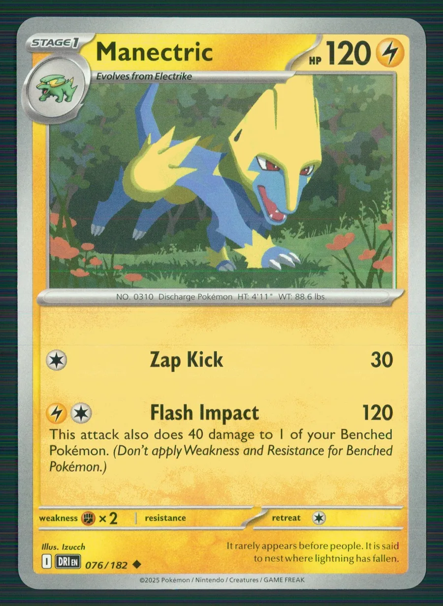 Manectric Destined Rivals #76