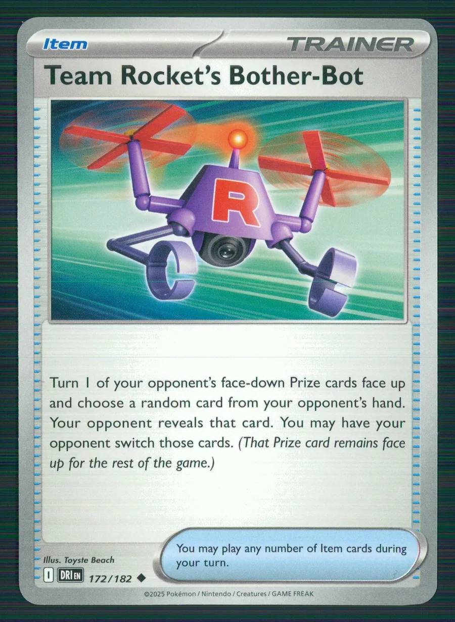 Team Rocket's Bother-Bot Destined Rivals #172