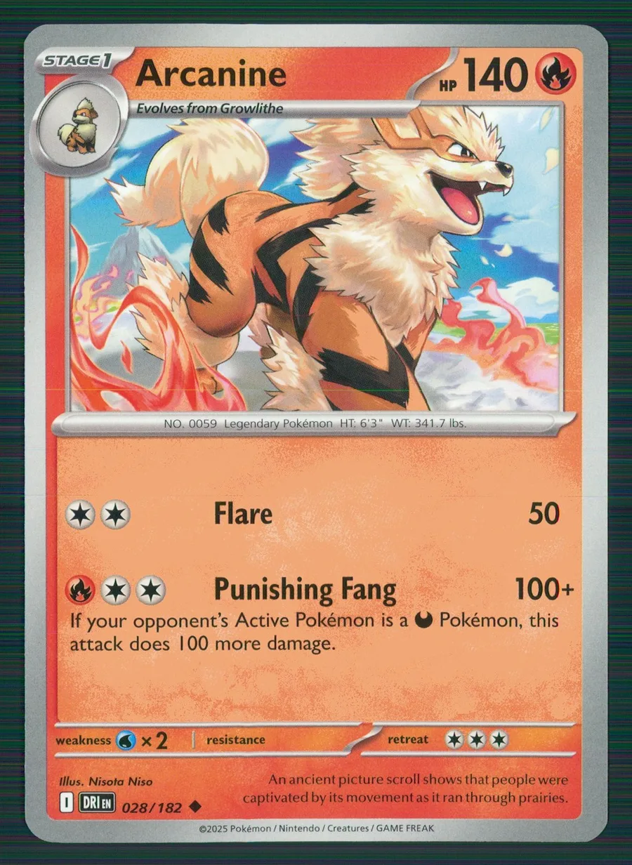 Arcanine Destined Rivals #28