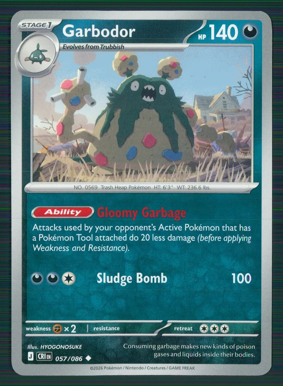 Garbodor Chaos Rising #57