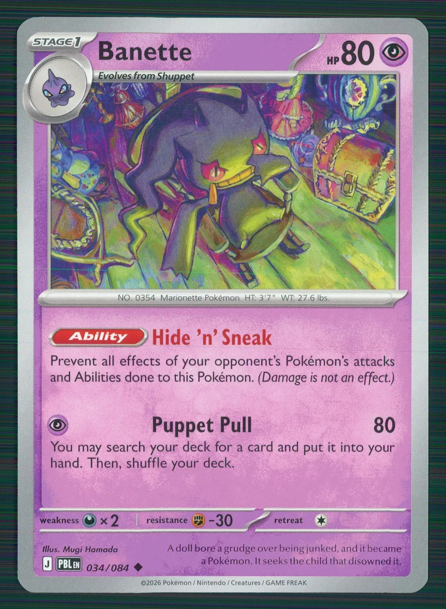 Banette Pitch Black #34