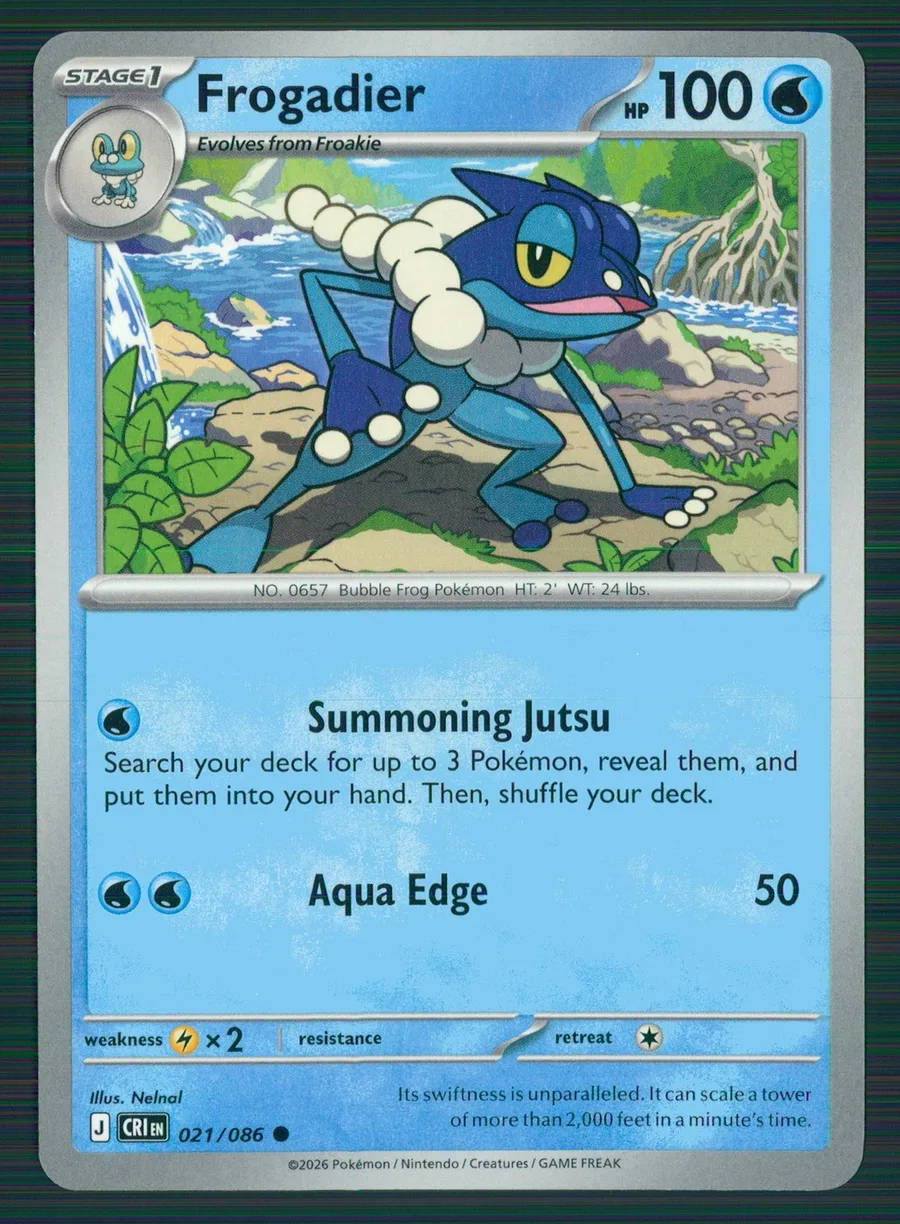 Frogadier Chaos Rising #21